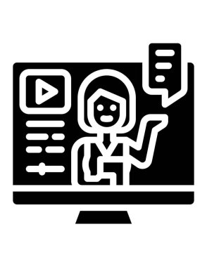 kullanıcı arayüzü simgesi, vektör illüstrasyonu