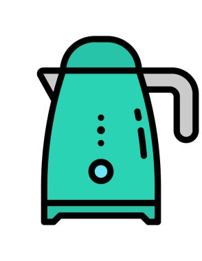 Mutfak gereçleri ikon vektör çizimi