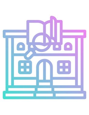 öğrenme konsepti simgesi, vektör illüstrasyonu