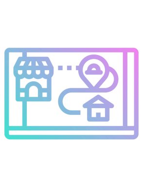 gıda kavramı, vektör illüstrasyonu