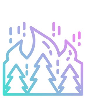 Noel ağacı vektör simgesi