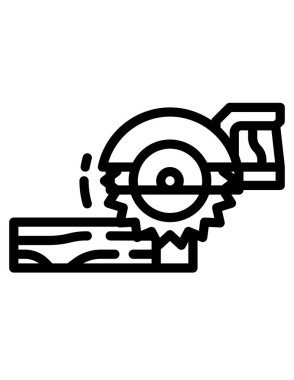 seo ve inşaat çizgisi vektör simgesi.