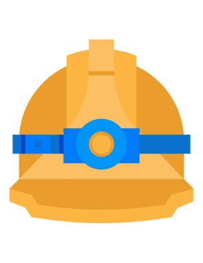 İnşaat miğferinin vektör çizimi