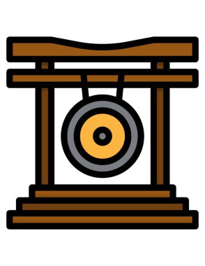 Yapı simgesinin vektör illüstrasyonu