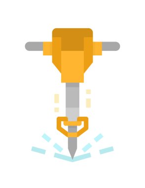 Çekiç ve borunun vektör çizimi