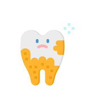 Diş simgesi, vektör çizimi 