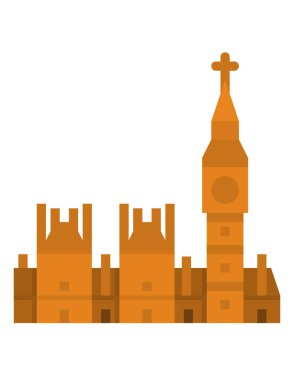 Londra Büyük Ben 'in vektör çizimi