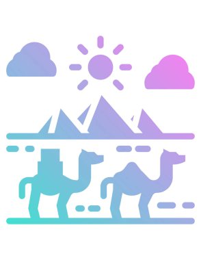 seyahat kavramı simgesi, vektör illüstrasyonu 