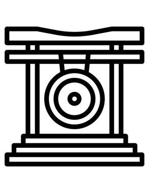 müzik konsepti simgesi, vektör illüstrasyonu