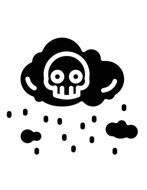 bulut simgesi, vektör illüstrasyonu