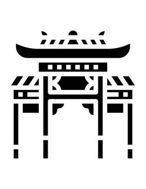 Restoran simgesi vektör illüstrasyonu