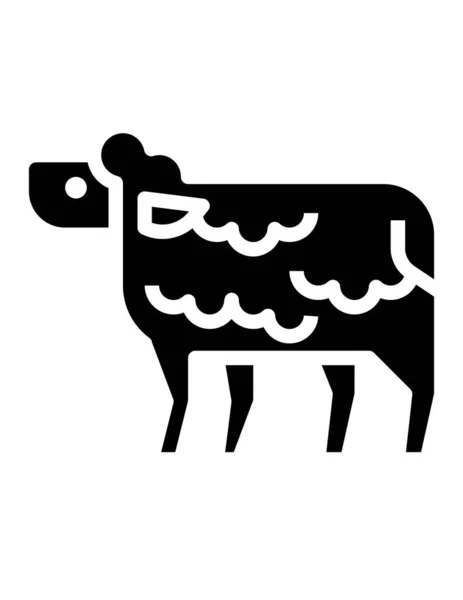 Vector Illustration Sheep — Stock Vector