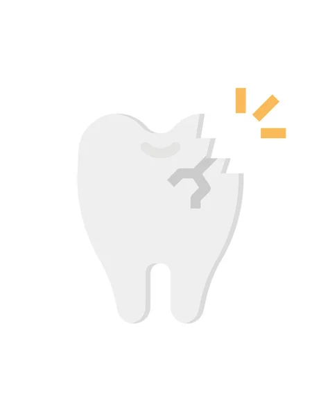 Dental Icon Vector Illustration — Stock Vector