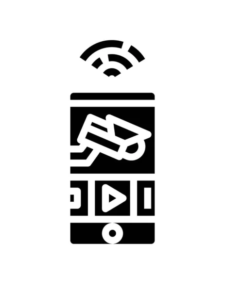 携帯電話のアイコンベクトル図 — ストックベクタ