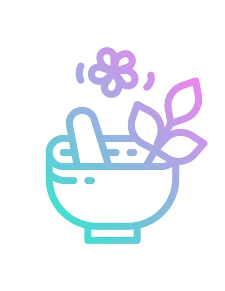 Spa 컨셉트 아이콘 Vector Illustration — 스톡 벡터