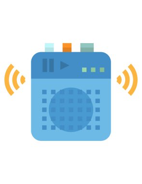 Modern oto tamir simgesinin vektör illüstrasyonu