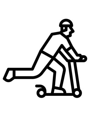 spor konsepti simgesi, vektör illüstrasyonu 