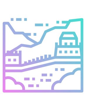 Beyaz arkaplanda vektör illüstrasyonu