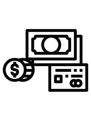 para kavramı simgesi, vektör illüstrasyonu 