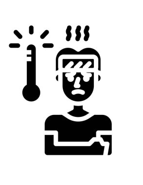 Bilgisayar simgesine sahip bir adam