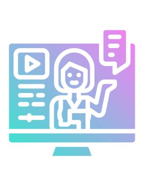 kullanıcı arayüzü simgesi, vektör illüstrasyonu