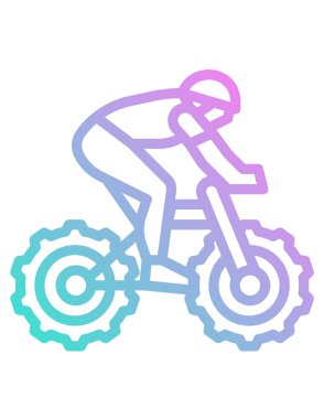 Spor konsepti simgesinin vektör illüstrasyonu