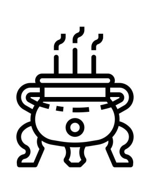 Çin çömleğinin vektör illüstrasyonu