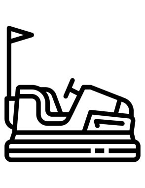 Beyaz arkaplanda çarpışan arabanın vektör illüstrasyonu