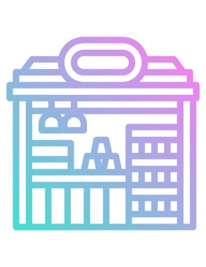 gıda kavramı, vektör illüstrasyonu