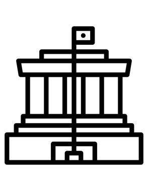 yapı çizgisi vektör simgesi