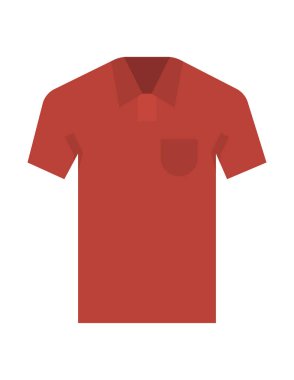 t-shirt simgesi vektör illüstrasyonu