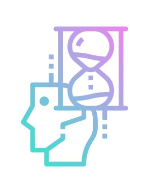 kum saati ikonu vektör illüstrasyonu