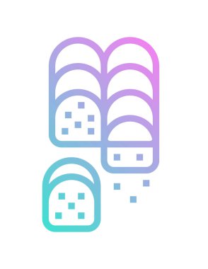 gıda kavramı, vektör illüstrasyonu