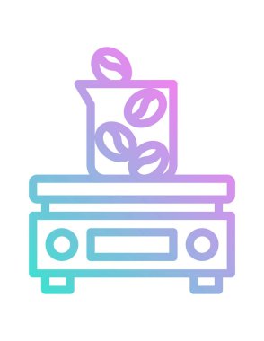 Modern b 'nin vektör illüstrasyonu simge müzik oynatıcıdan yoksun