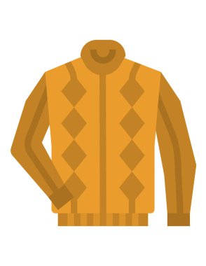 Süveter simgesinin vektör illüstrasyonu