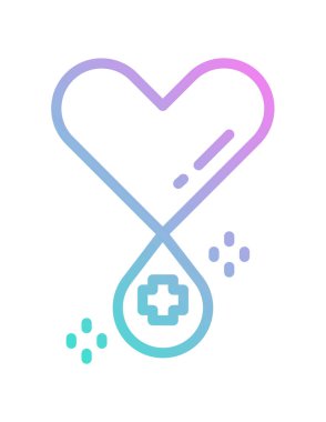 tıbbi simge, vektör illüstrasyonu 