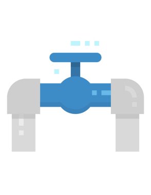 boru inşa vektör simgesi