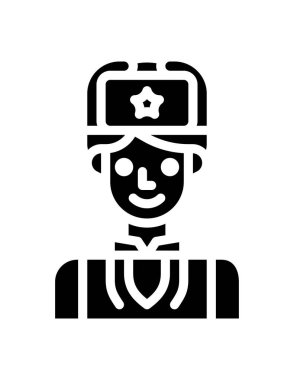 Tıbbi doktor simgesi vektör illüstrasyonu