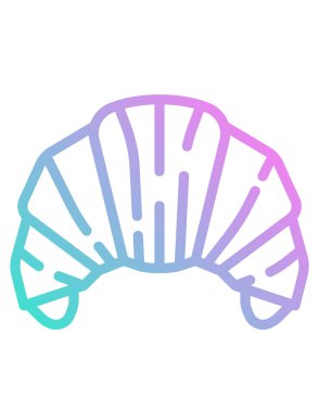 Fırın ürün simgesinin vektör illüstrasyonu