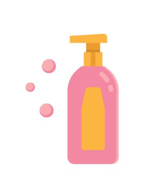 Sıvı sabun simgesinin vektör çizimi