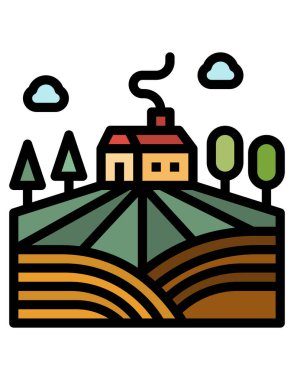 bir dizi bina ve bir şehir