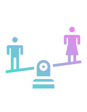 İş ve finans simgesinin vektör illüstrasyonu