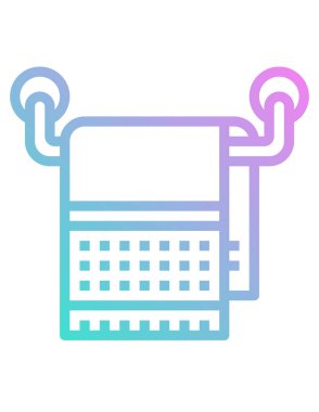 Alışveriş simgesi. vektör illüstrasyonu