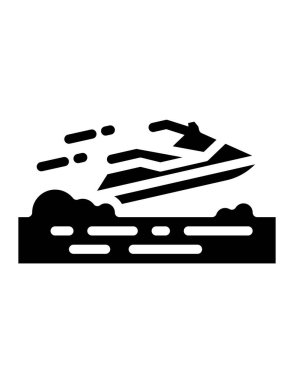 Modern oto tamir simgesinin vektör illüstrasyonu