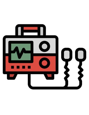 Bilim ve teknoloji çizgi vektör simgesi.