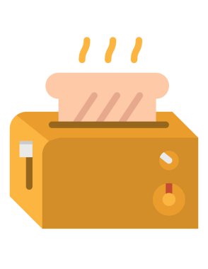 Mutfak gereçleri ikon vektör çizimi