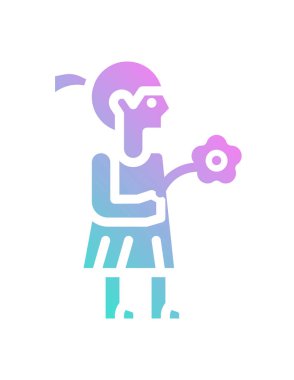 aile konsepti simgesi, vektör illüstrasyonu 