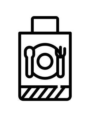 gıda kavramı, vektör illüstrasyonu