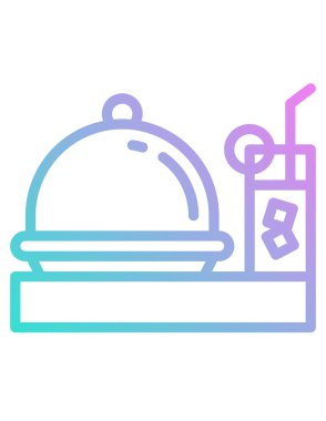 gıda kavramı, vektör illüstrasyonu