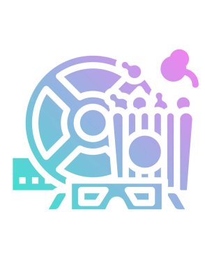 Modern b 'nin vektör illüstrasyonu fabrikanın ikonundan yoksun